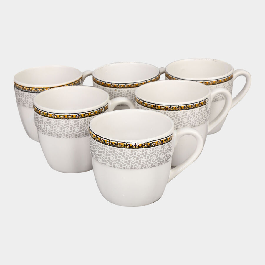120 ml Stoneware Cup, Set of 6, , large image number null
