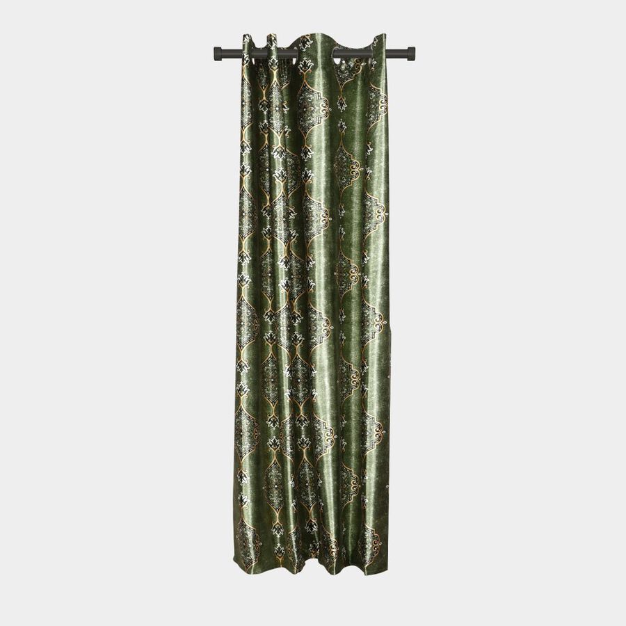 5ft. Dark Green Window Curtain, , large image number null