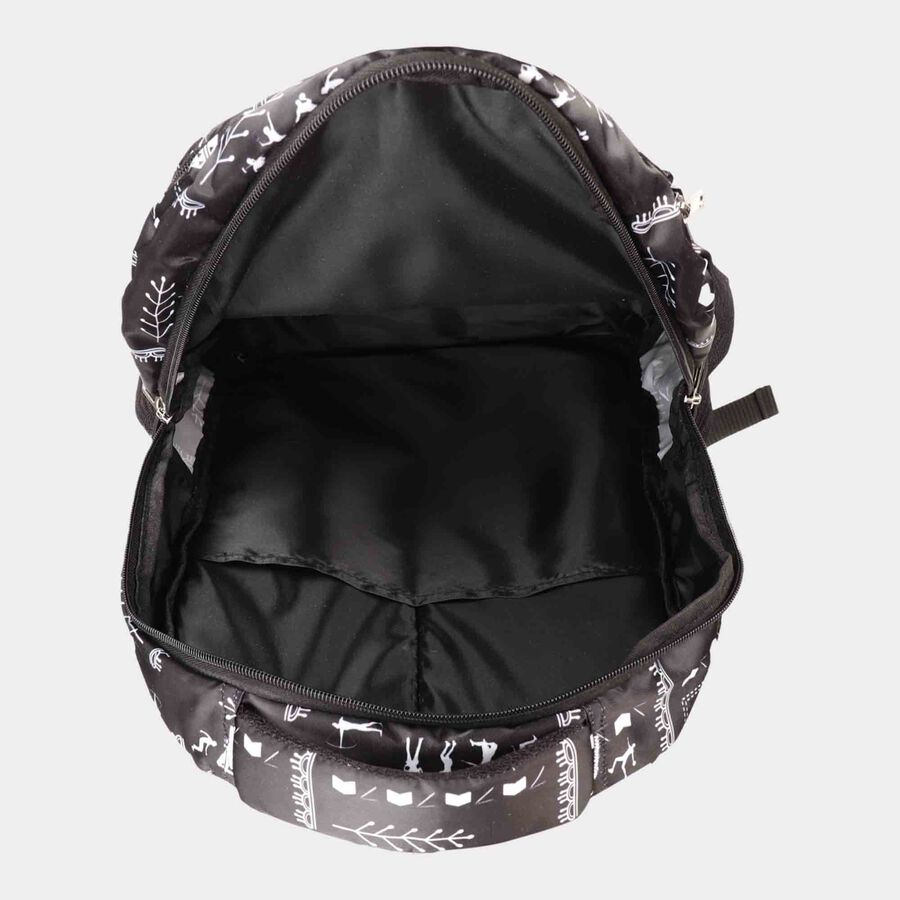 Black Backpack with Laptop Sleeve, 30 L (Approx), , large image number null