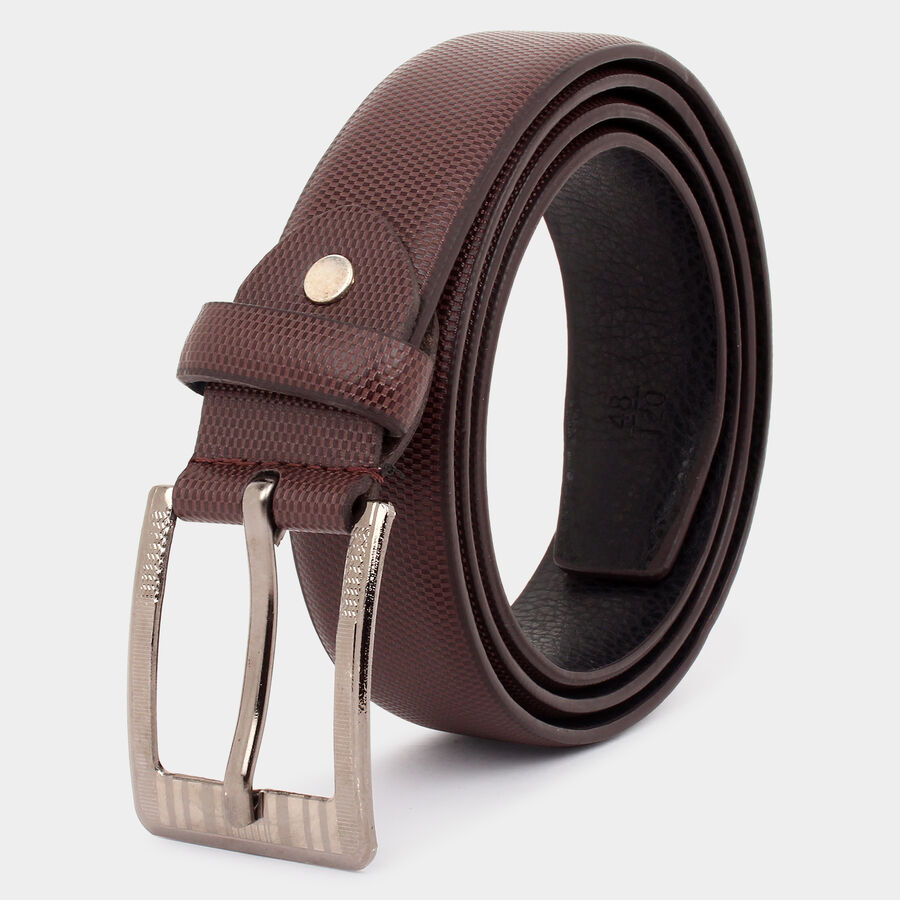 Men Formal Brown Belt (40 in.), , large image number null