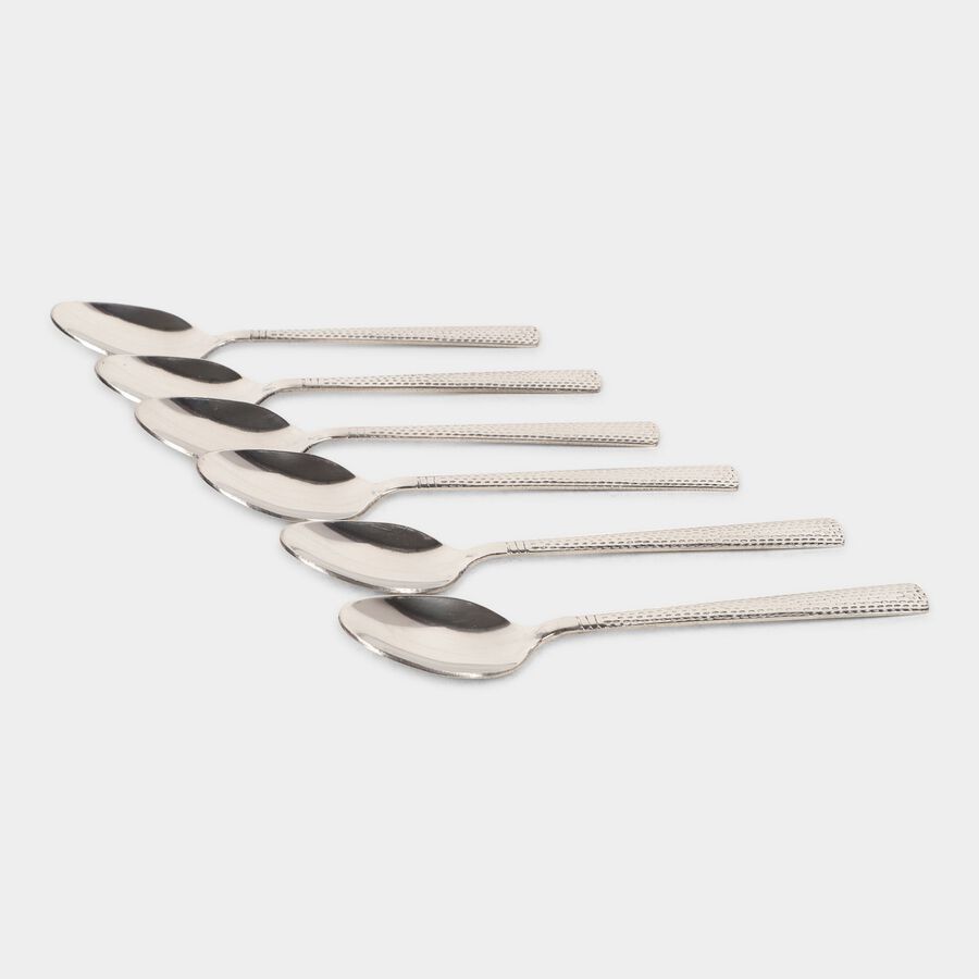 6 Pcs. Steel Spoon, , large image number null