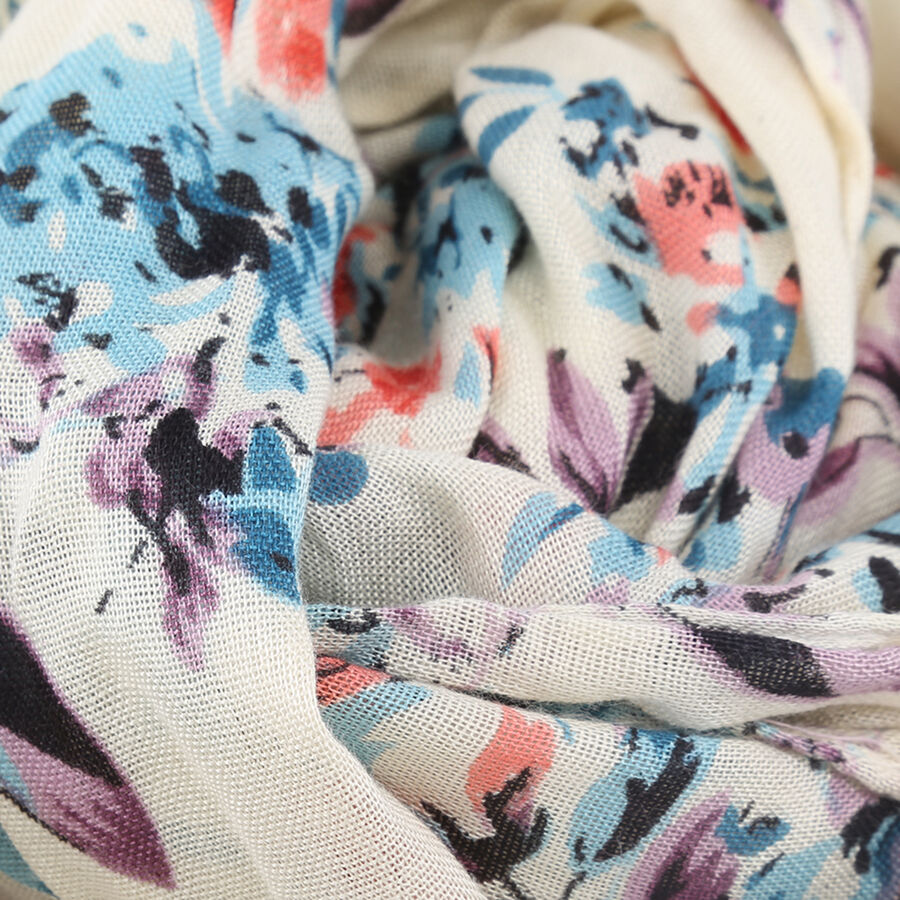 Women's Viscose Scarf, 50 cm X 1.8 m, , large image number null