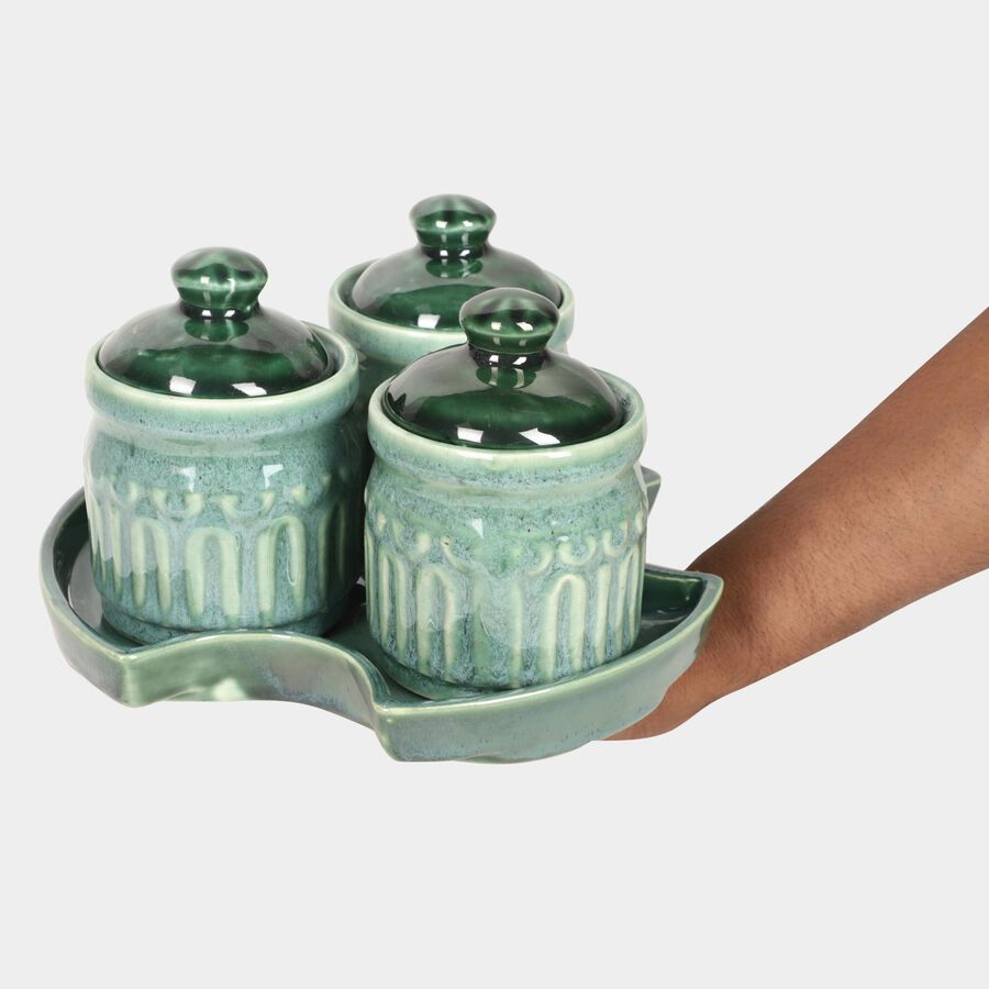 250 ml Opalware Pickle Set, , large image number null