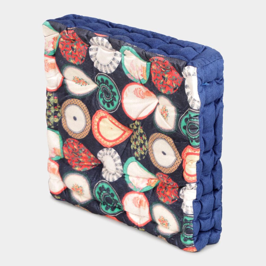 Multicolour Microfiber Cushion, , large image number null