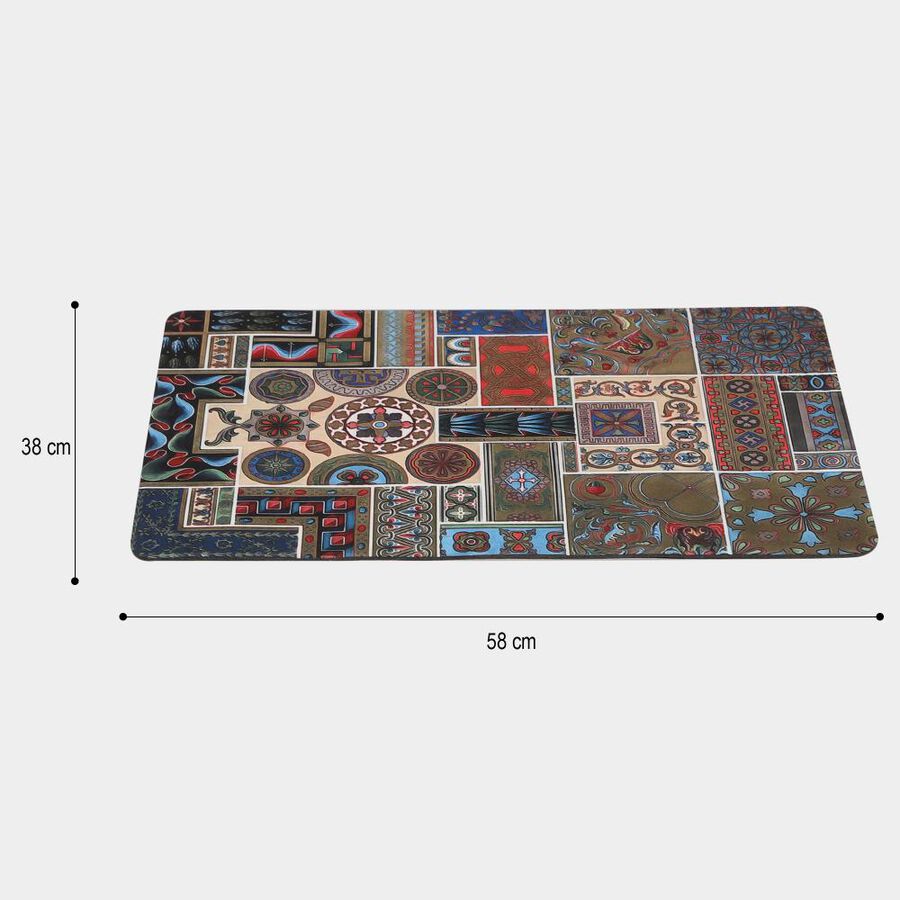 Multicolor Polyester Door Mat, , large image number null