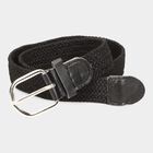 Women's Black Nylon And Polyester Belt, , small image number null