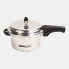 5 लीटर बाहरी ढक्कन एल्यूमीनियम प्रेशर कुकर, , small image number null