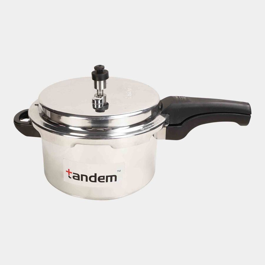 5 लीटर बाहरी ढक्कन एल्यूमीनियम प्रेशर कुकर, , large image number null