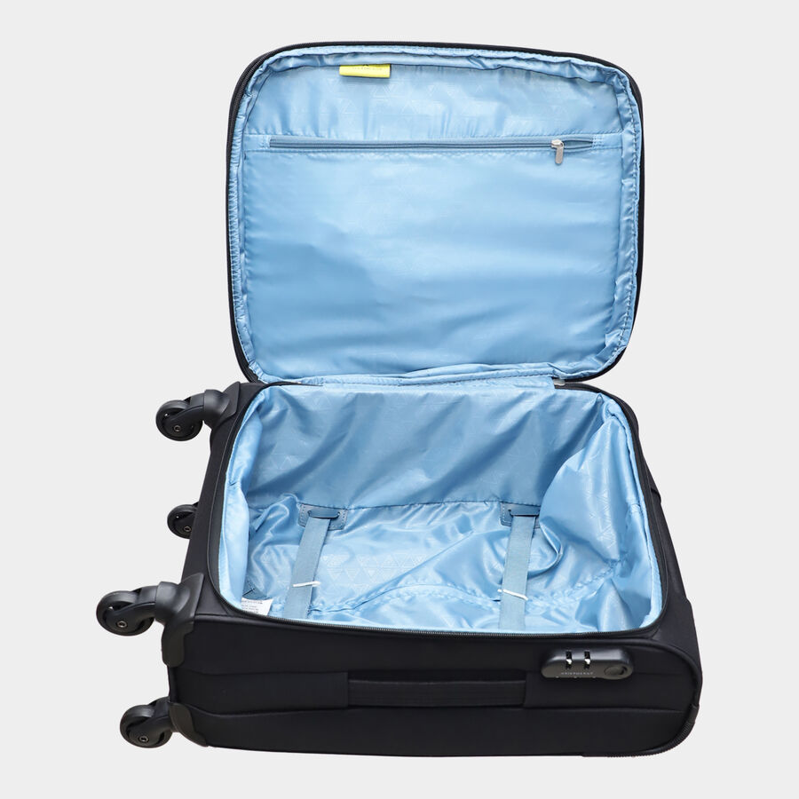4-Wheel Polyester Soft Case Trolley, Small, , large image number null