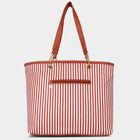 Women's Tan Polyurethane Tote Bag, , small image number null