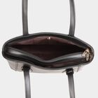 Women's Black Polyurethane Handbag, , small image number null