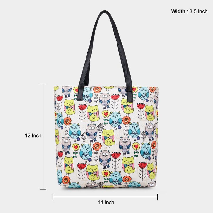 Multicolour Canvas Bag, , large image number null