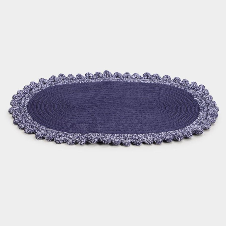 Blue Polyester Door Mat, , large image number null