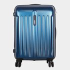 8-Wheel Dark Blue Polypropylene Hard Case Trolley, Medium, , small image number null