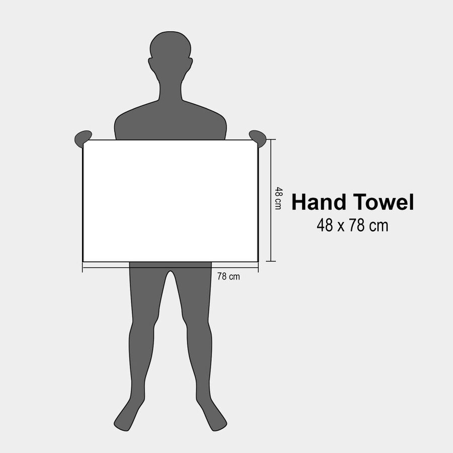 250 GSM Multicolour Cotton Hand Towel, , large image number null