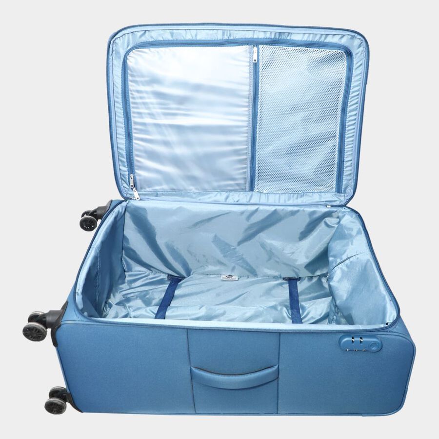 8-Wheel Polyester Soft Case Trolley, Large, , large image number null