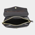 Women's Polyurethane Envelope/Zipper Sling Bag, , small image number null
