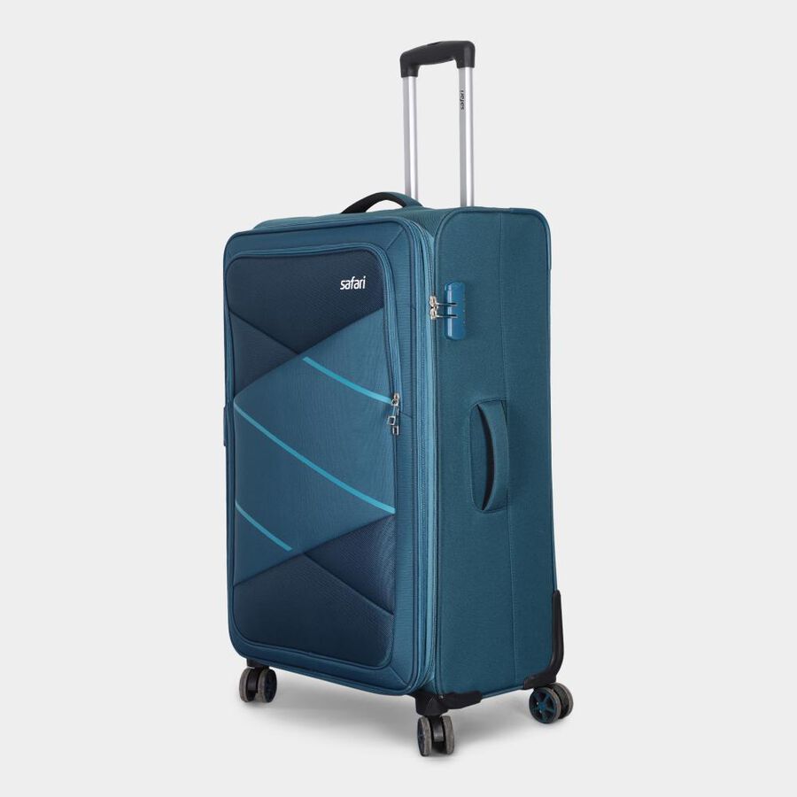 8-Wheel Polyester Soft Case Trolley, Large, , large image number null