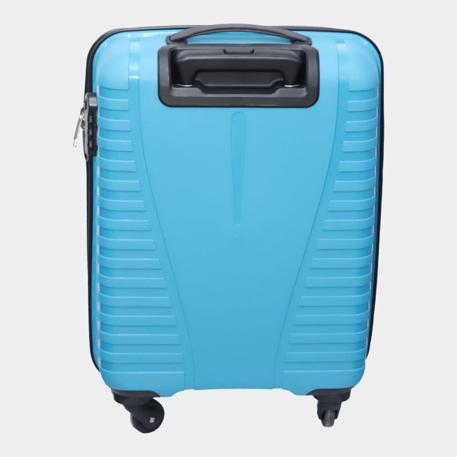 4-Wheel Light Blue Polypropylene Hard Case Trolley, Small + Medium + Large, , large image number null