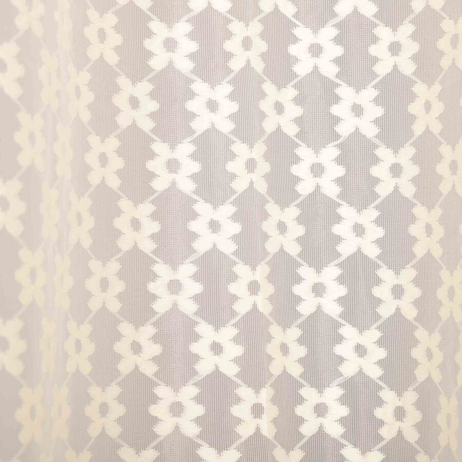 7ft. Cream Microfiber Door Curtain, , large image number null