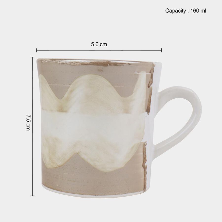 120 ml Stoneware Mug, Set of 6, , large image number null