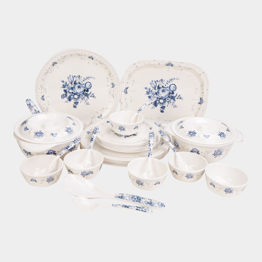 31 Pieces Melamine Dinner Set, , large image number null