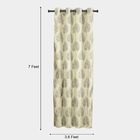 7ft. Green Microfiber Door Curtain, , small image number null