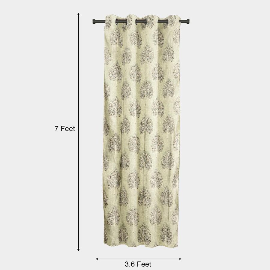 7ft. Green Microfiber Door Curtain, , large image number null