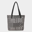 Women's Black Fabric-Polyester Tote Bag, , small image number null