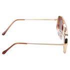 Women's Metal Gradient Aviator/Pilot Sunglasses, , small image number null