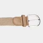 Women's Beige Polyurethane Belt, , small image number null
