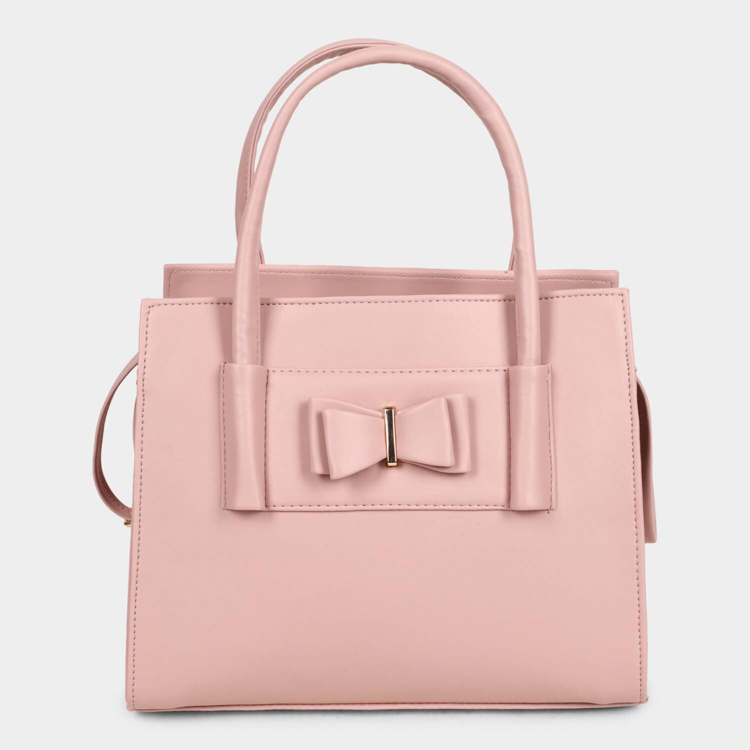 Lucky Charm                         Women's Peach Polyurethane Tote Bag