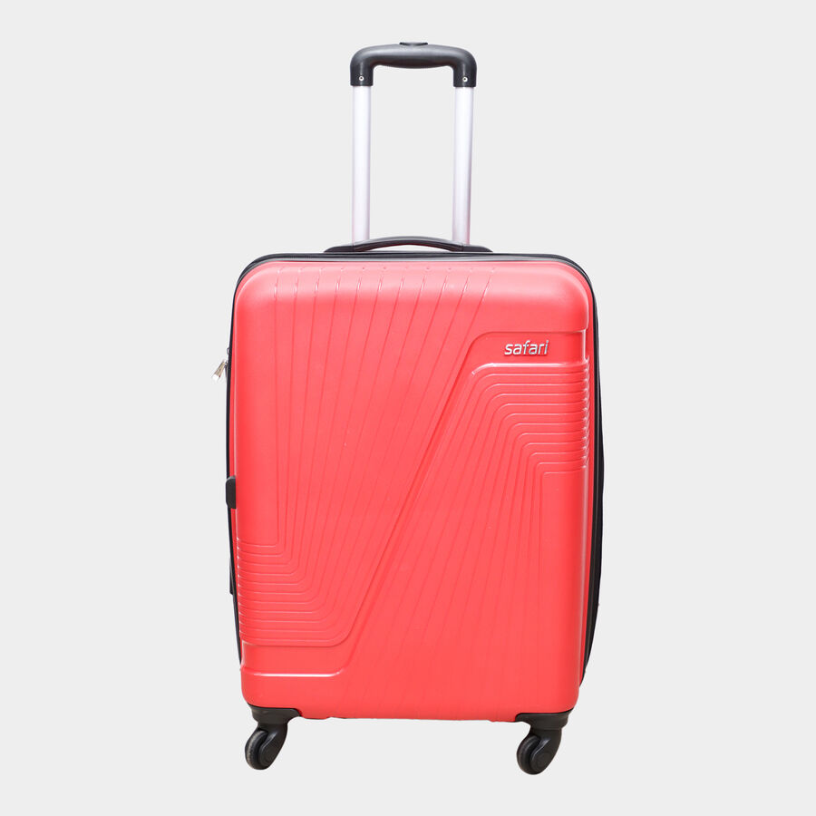 4-Wheel Red Polypropylene Hard Case Trolley, Small + Medium + Large, , large image number null