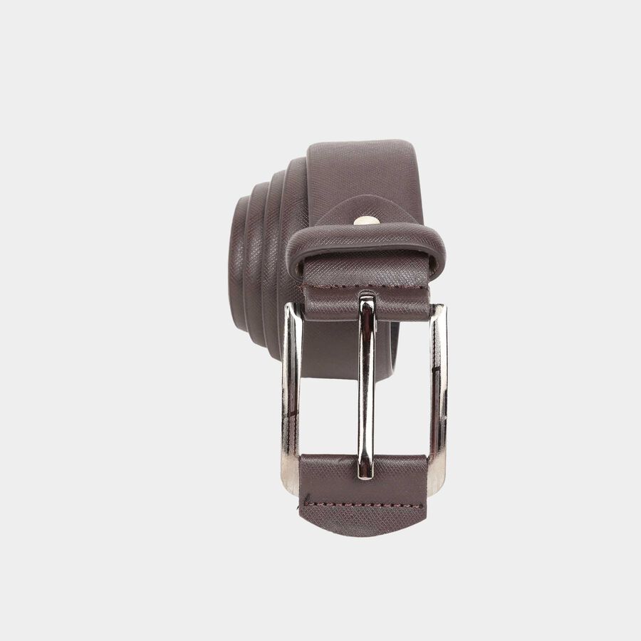 Men's Brown Polyurethane Casual Belt, , large image number null
