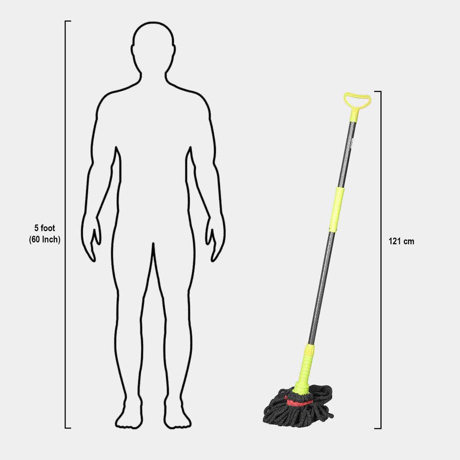 Microfiber Mop - Color/Design May Vary, , large image number null