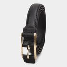 Women's Black Pu Belt, , small image number null