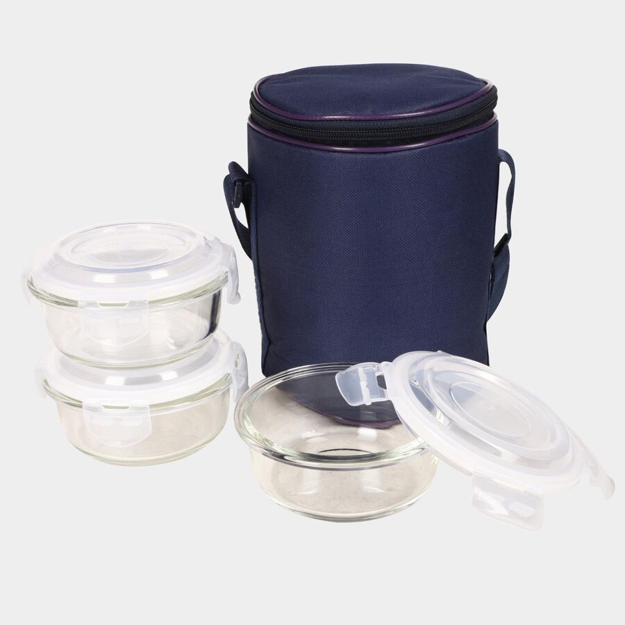 400ml Glass Lunch Box, , large image number null