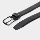 Black Pu Formal Belt, , small