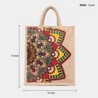 Multicolor Jute Bag, , small