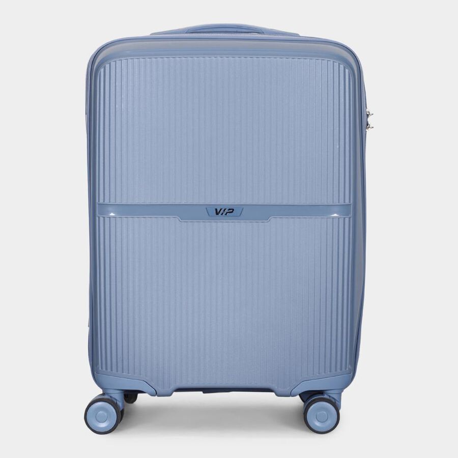8-Wheel Light Blue Polycarbonate Hard Case Trolley, Small, , large image number null