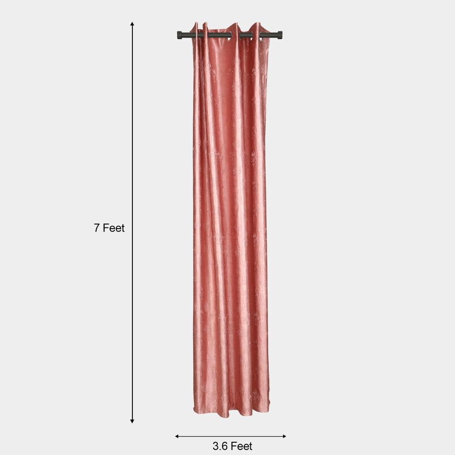 7ft. Pink Microfiber Door Curtain, , large image number null