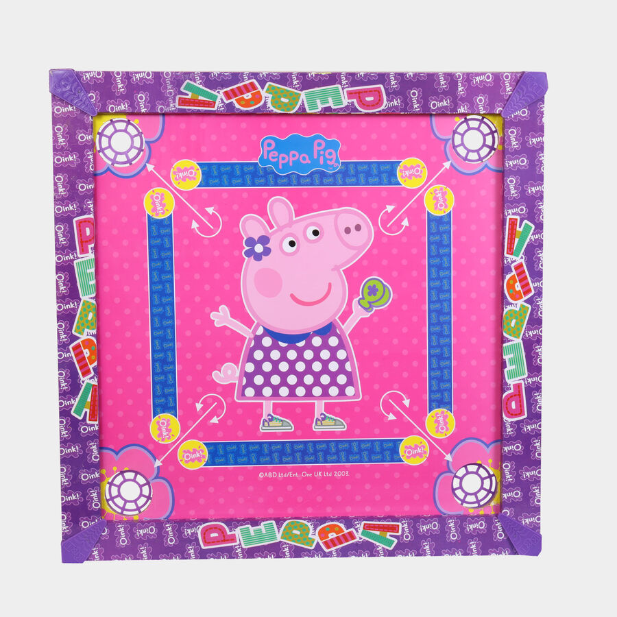 Peppa Pig Carrom Board With 19 Coins & Striker (20 in.), , large image number null