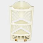 Ivory Plastic Bathroom Stand, , small image number null