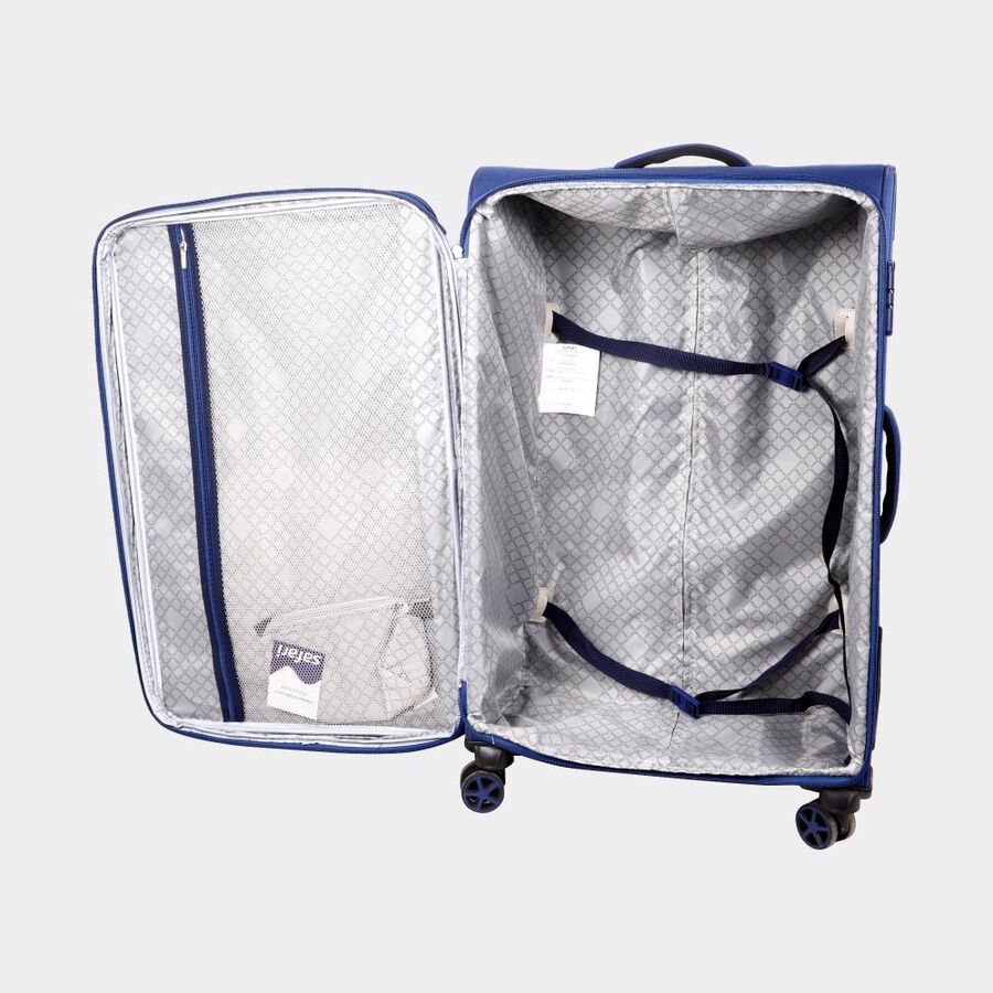 8-Wheel Polyester Soft Case Trolley, Large, , large image number null