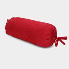 Maroon Cotton Bolster, , small image number null