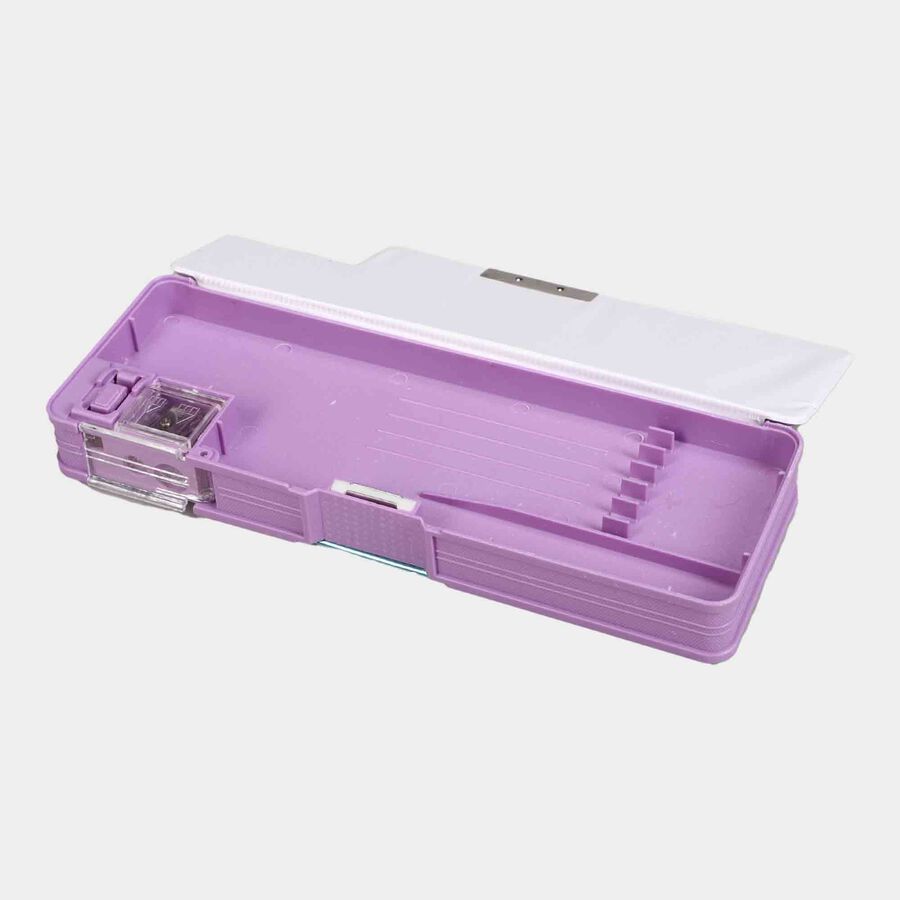 Magnetic Pencil Box - Color/Design May Vary, , large image number null