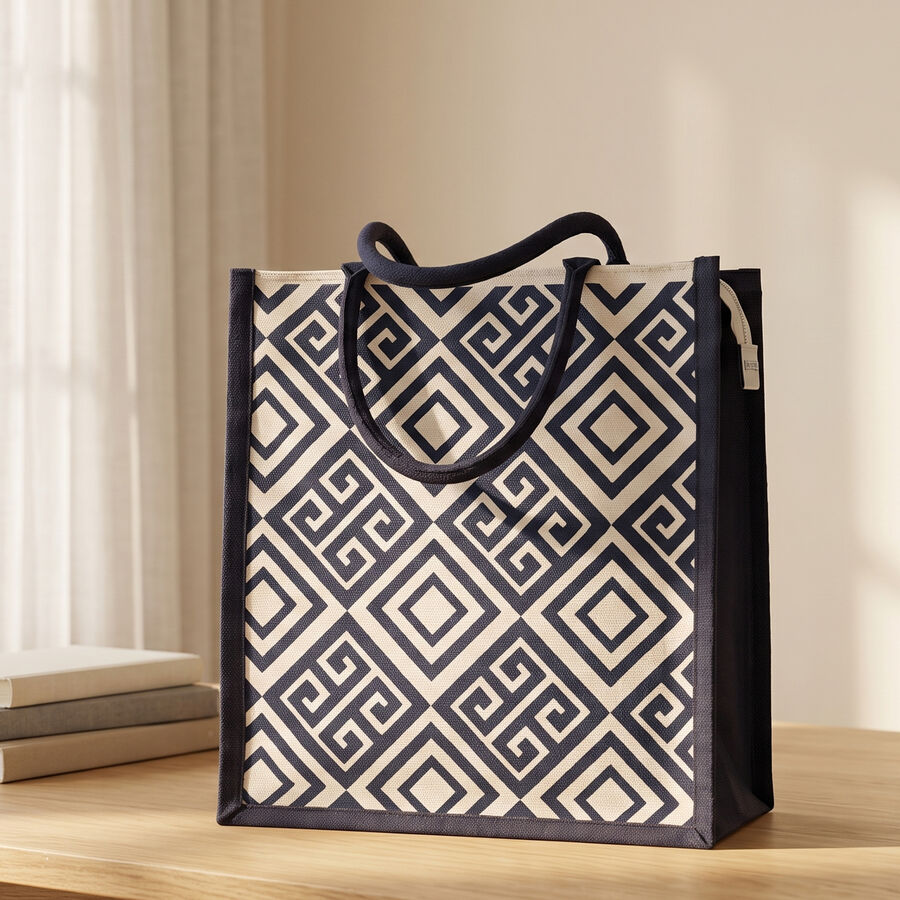 Blue Canvas Handy Pouch, , large