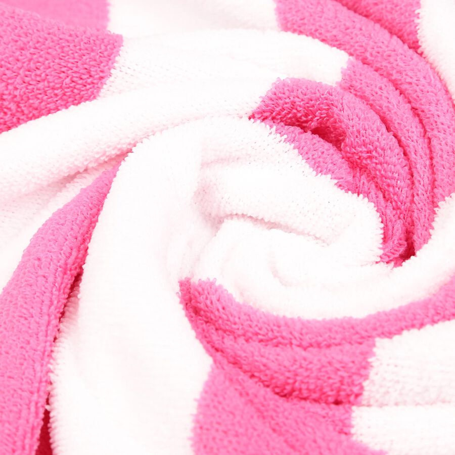 180 GSM Pink Cotton Blend Bath Towel, , large image number null