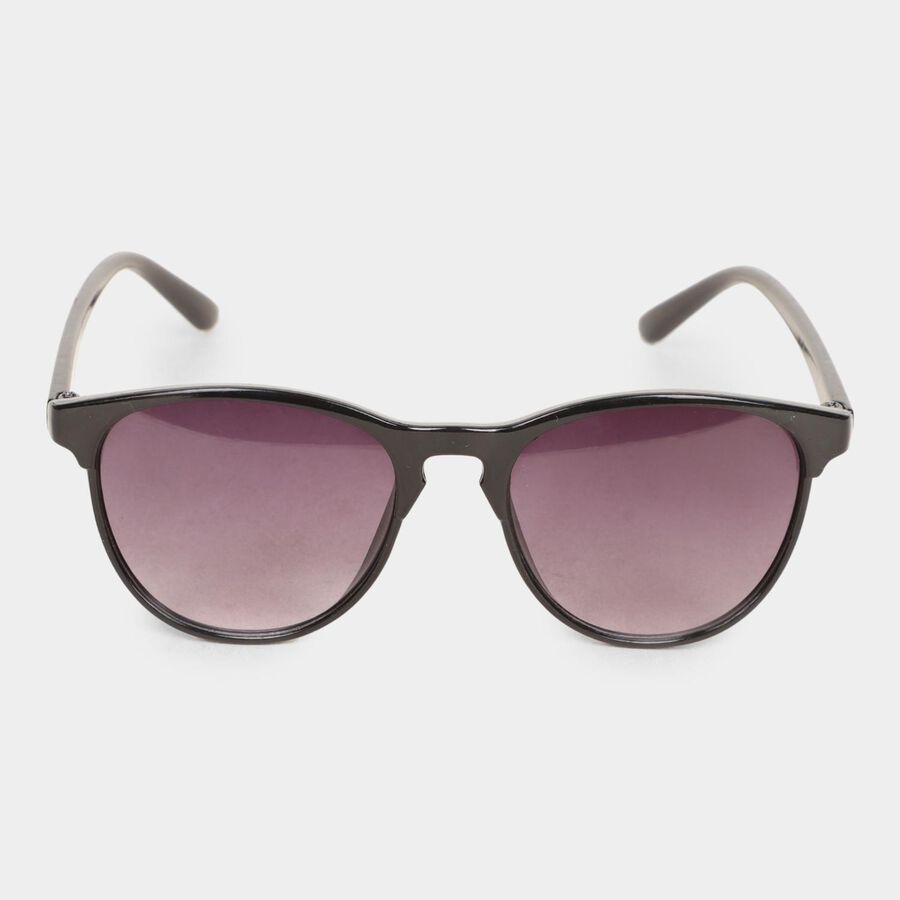 Women's Plastic Gradient Round Sunglasses, , large image number null