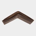 Men's Brown Polyurethane Wallet, , small